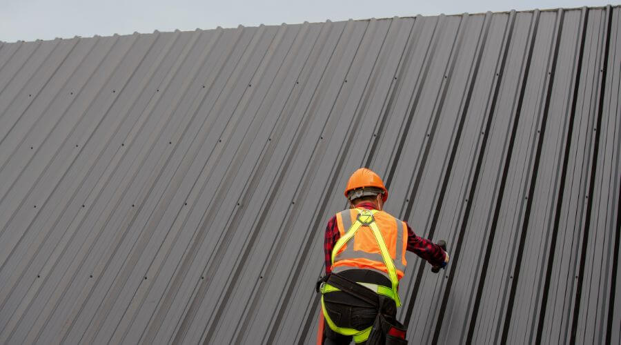 Professional metal roof installation services in Three Bridges, NJ