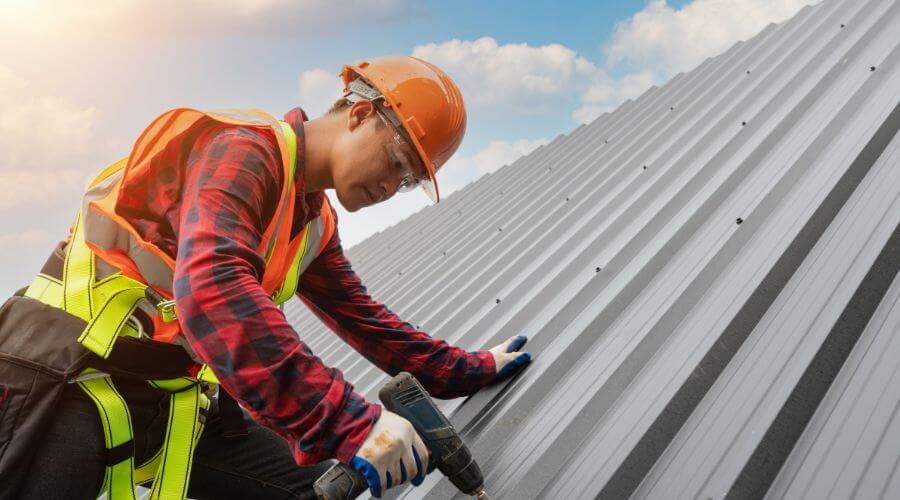 Professional metal roof installation in Three Bridges, NJ